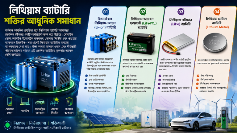 লিথিয়াম-ব্যাটারির-প্রকারভেদ-ও-সংক্ষিপ্ত-পরিচিতি